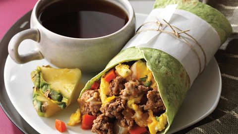 Beef Breakfast Burrito