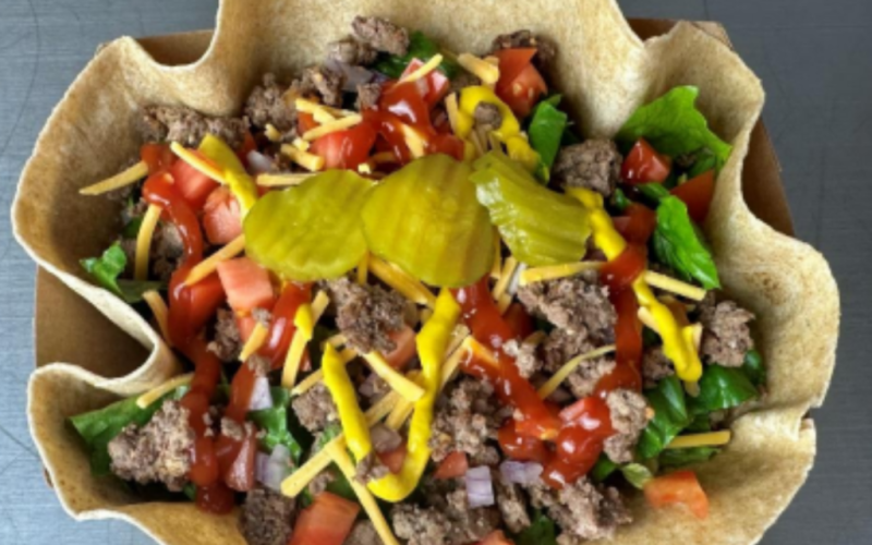 Cheeseburger Unwrap Cheeseburger Unwrap