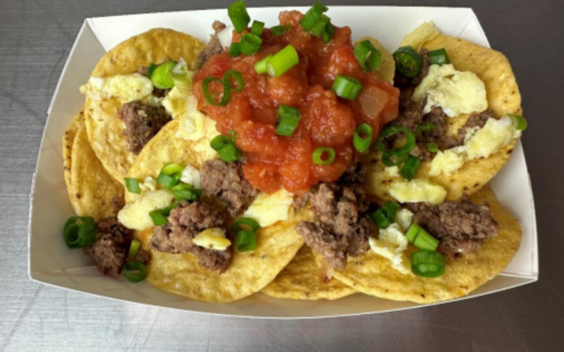 Fiesta Breakfast Nachos Fiesta Breakfast Nachos