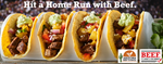 Hit a Home Run with Beef - tacos