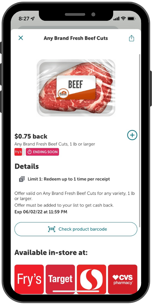Digital Rebate Encouraged Beef Sales During Summer Grilling Holidays